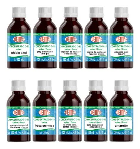 CONCENTRADOS DEIMAN SABORES DIVERSOS.