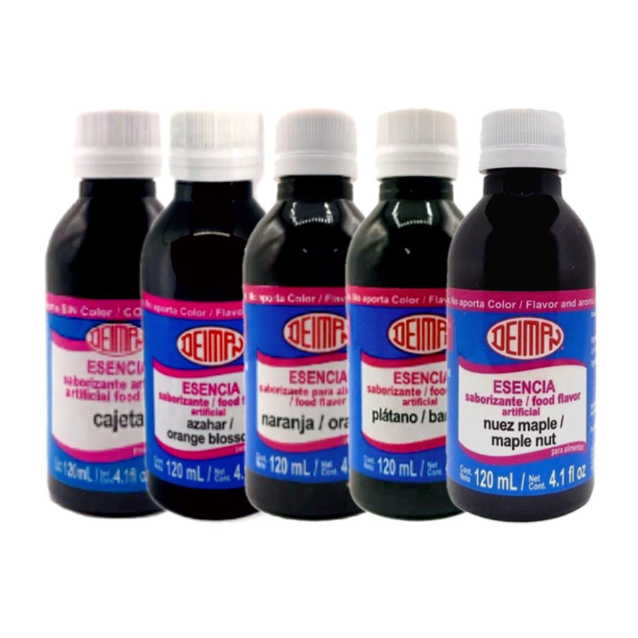 ESENCIAS DEIMAN SABORES DIVERSOS 120ML.