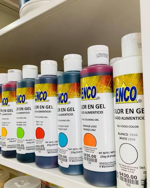 COLORANTE ENCO 250GR. VARIEDAD DE COLORES