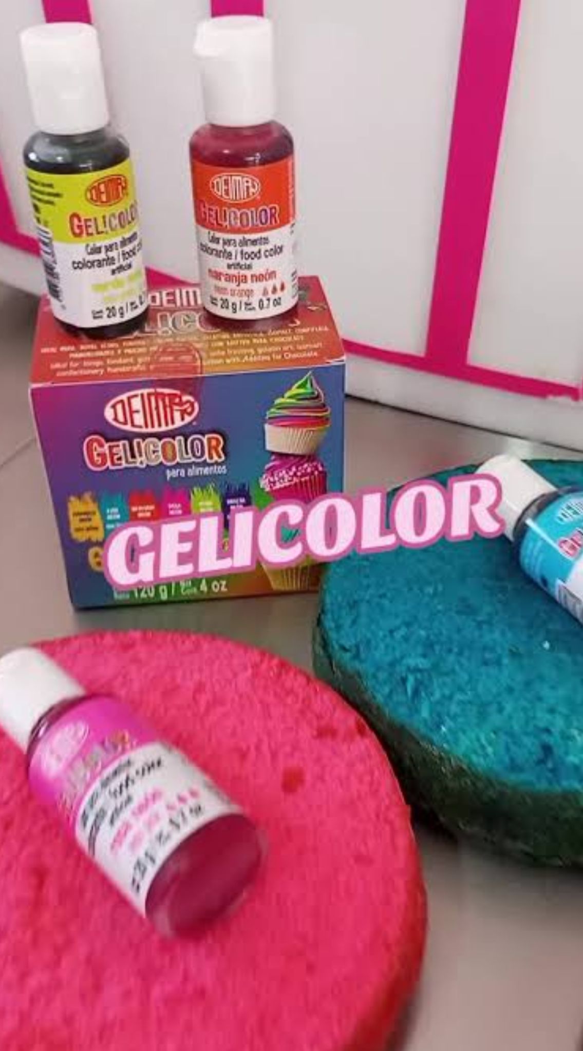 DEIMAN GELICOLOR VARIEDAD DE COLORES.