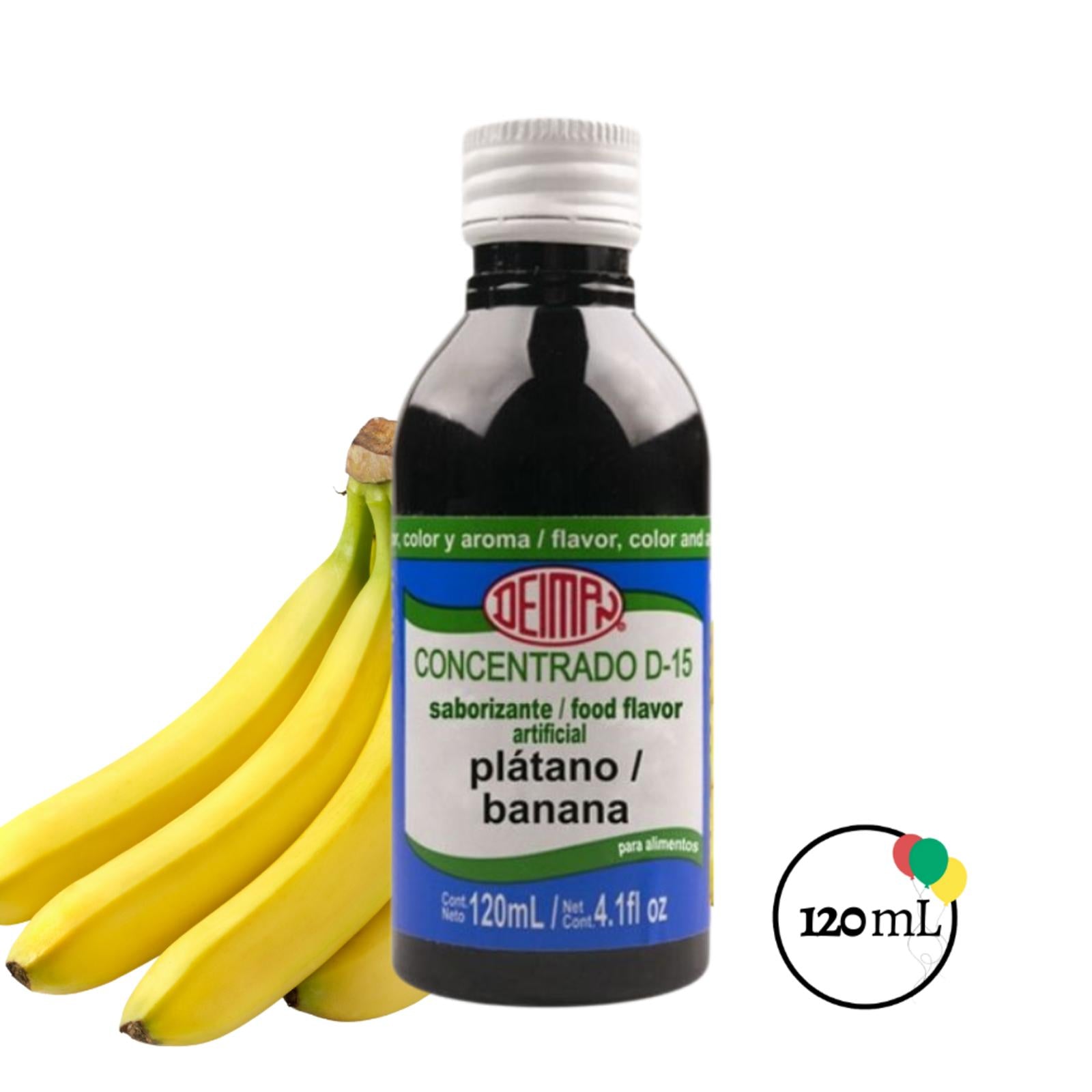 CONCENTRADO DEIMAN SABOR PLÁTANO 🍌 120ML.