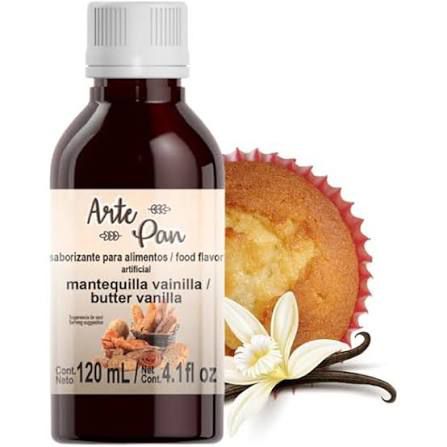 ESENCIA MANTEQUILLA VAINILLA 120ML.