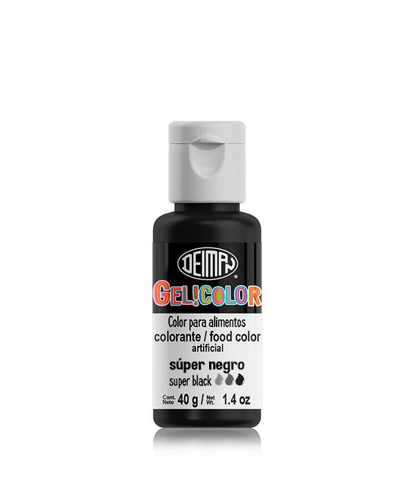 DEIMAN GELICOLOR SUPER NEGRO 40GR.