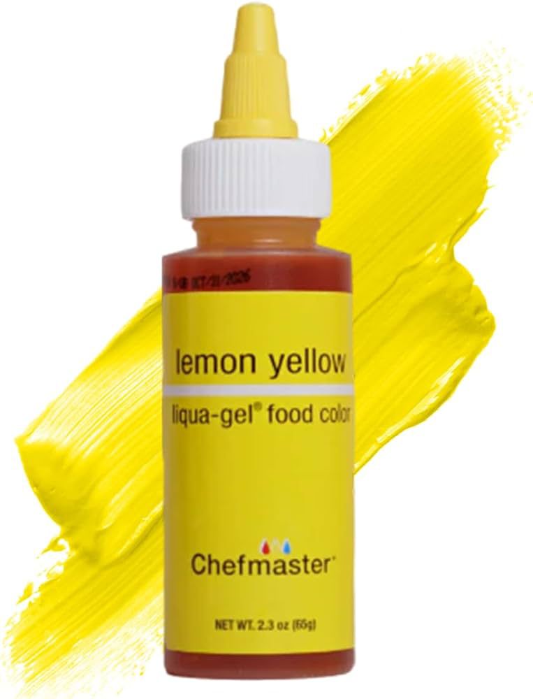 CHEFMASTER LIQUA GEL AMARILLO LIMÓN 65GR.