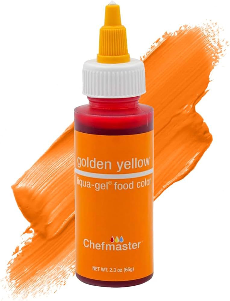 CHEFMASTER LIQUA GEL AMARILLO DORADO 65GR.