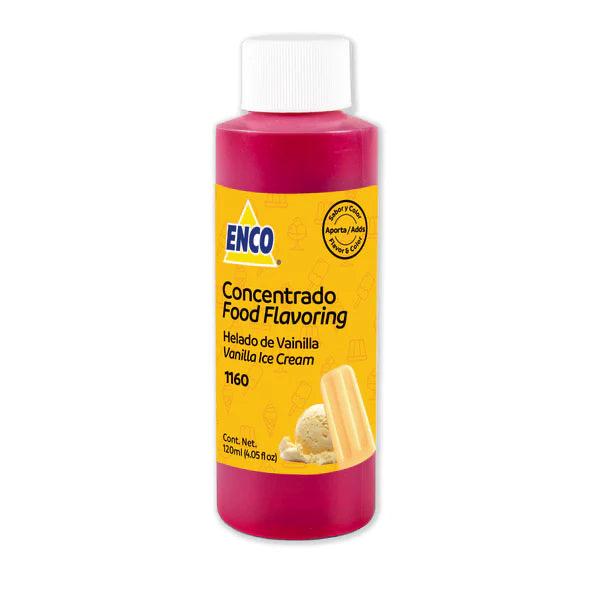 Concentrado enco helado de vainilla 120ml.