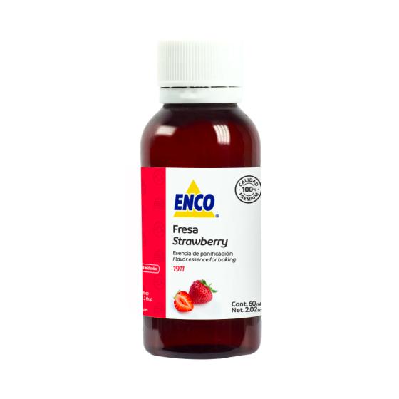 ENCO ESENCIA FRESA 60ML.