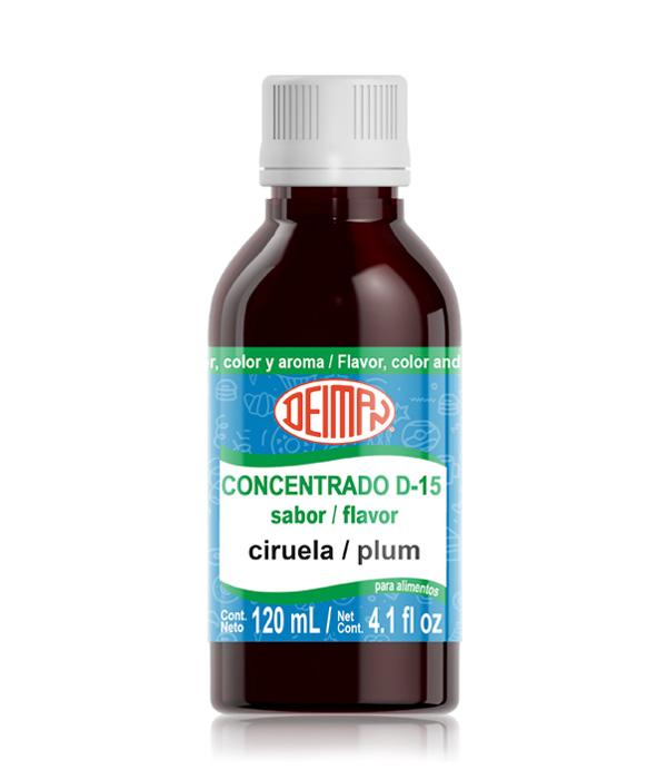 Concentrado deiman ciruela  120ml.