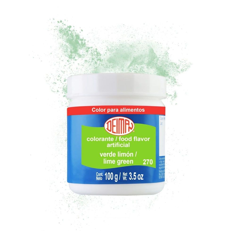 Deiman colorante verde limon 1OOGR.