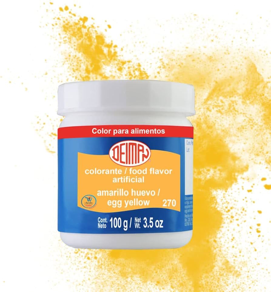 Deiman colorante amarillo huevo 100gr.
