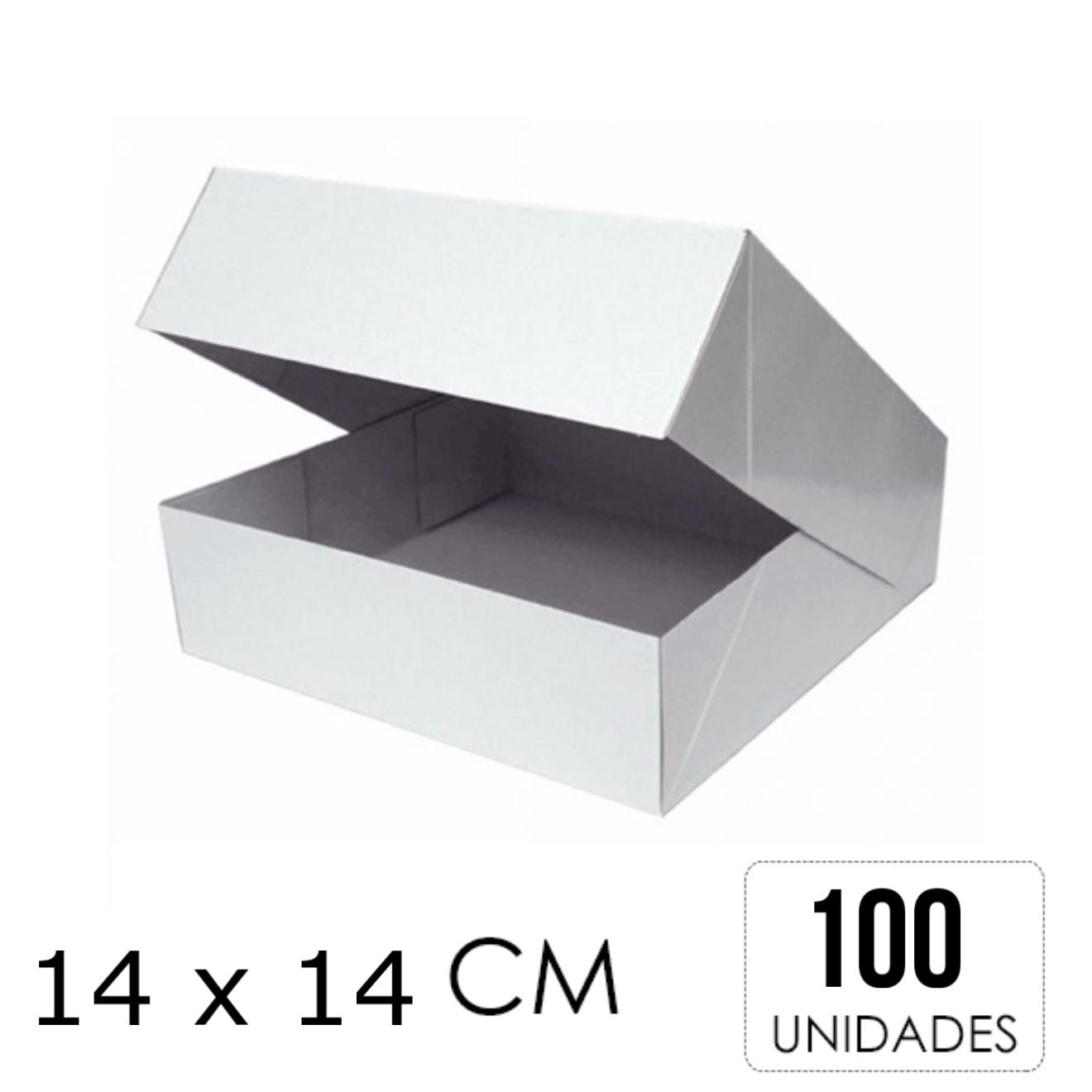 CAJAS 14 X14 100PZ