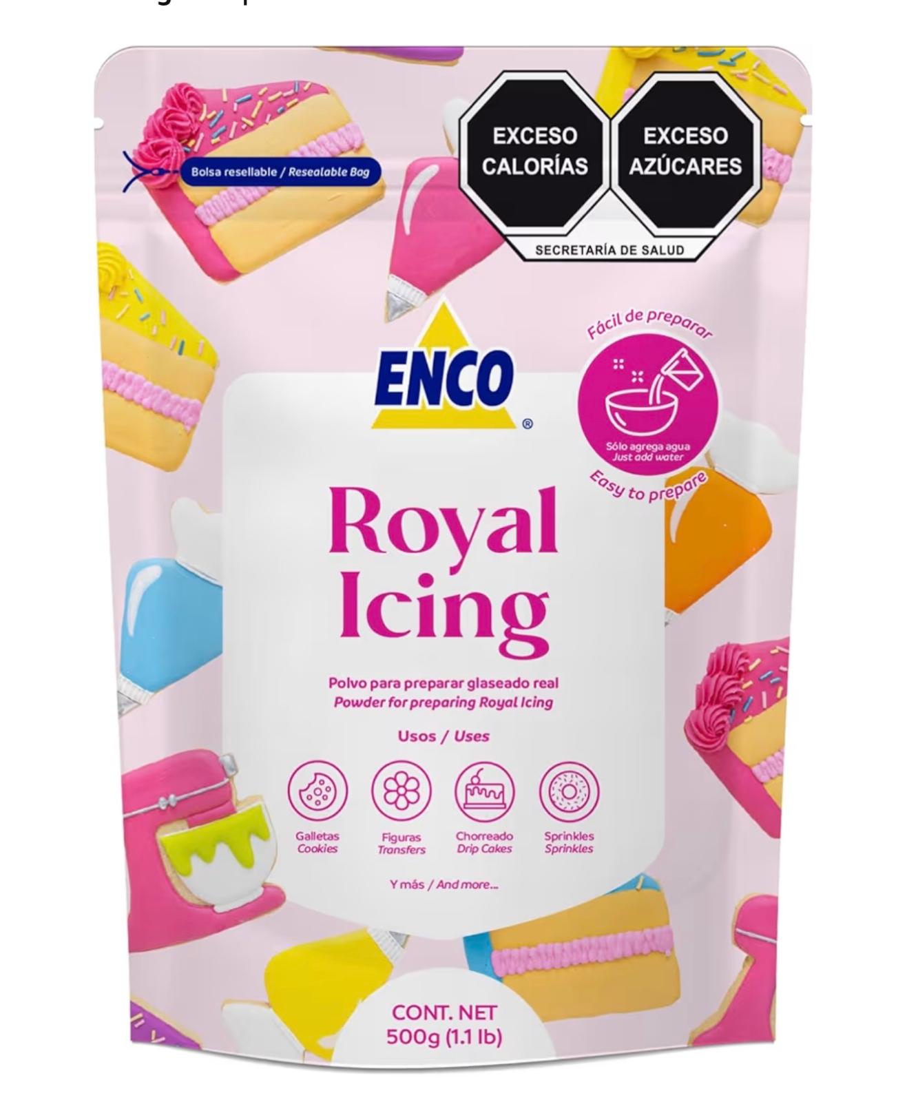 ROYAL ICING DE 500G MARCA ENCO