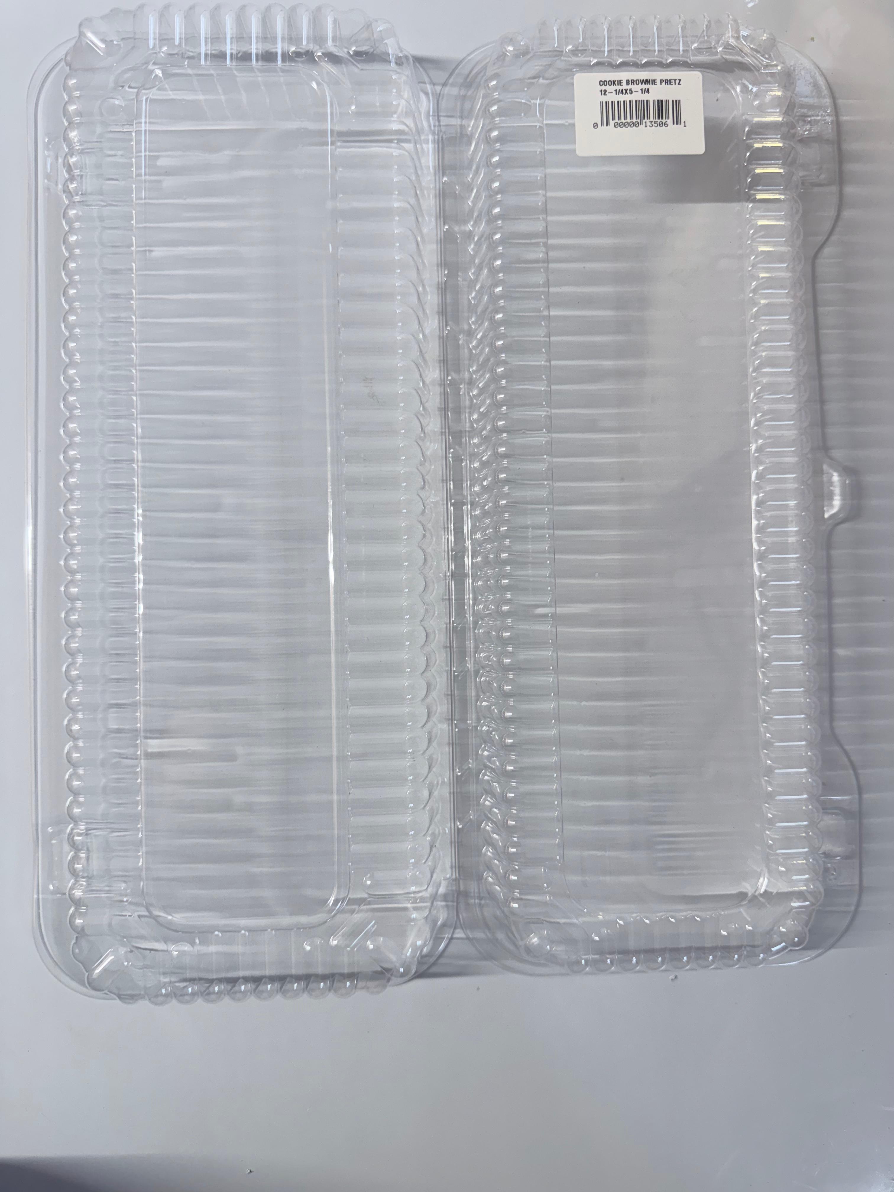 caja plastico para pretzel galletas etc