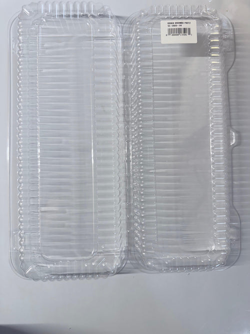 caja plastico para pretzel galletas etc