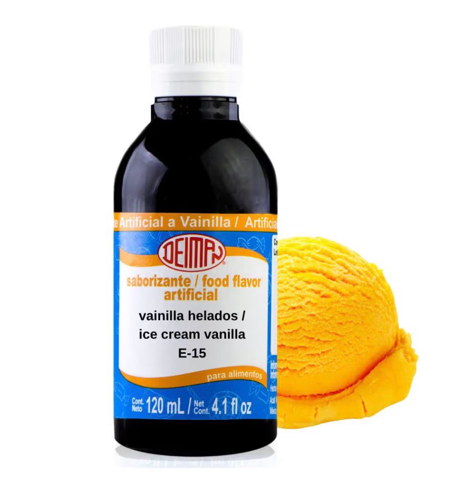 CONCENTRADO DEIMAN SABOR HELADO DE VAINILLA 120 ML.