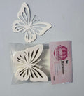 Mariposa blanca para decoración de postres
