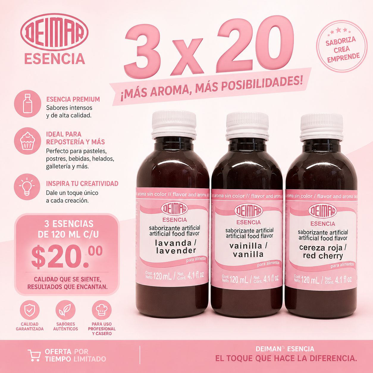 Esencia y concentrado